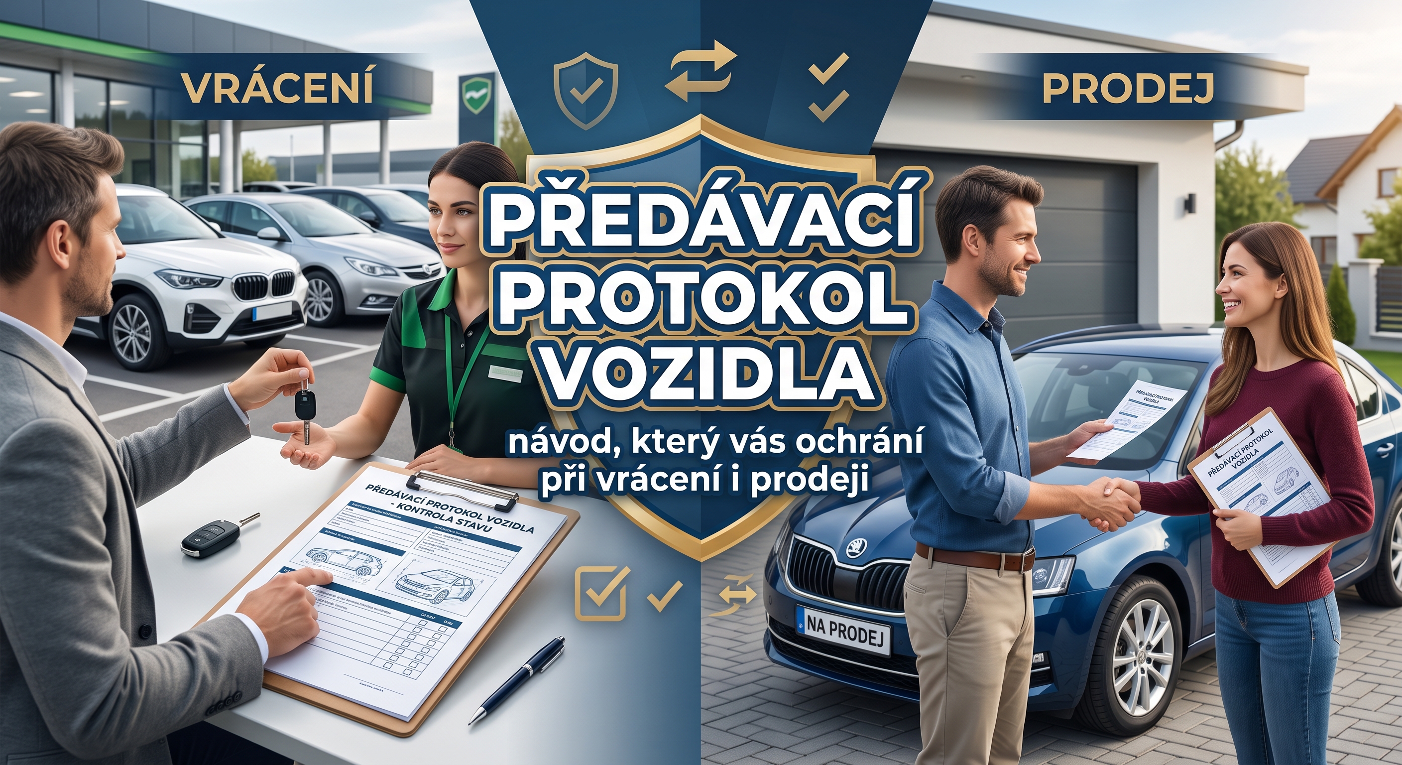 Předávací protokol vozidla: návod, který vás ochrání při vrácení i prodeji
