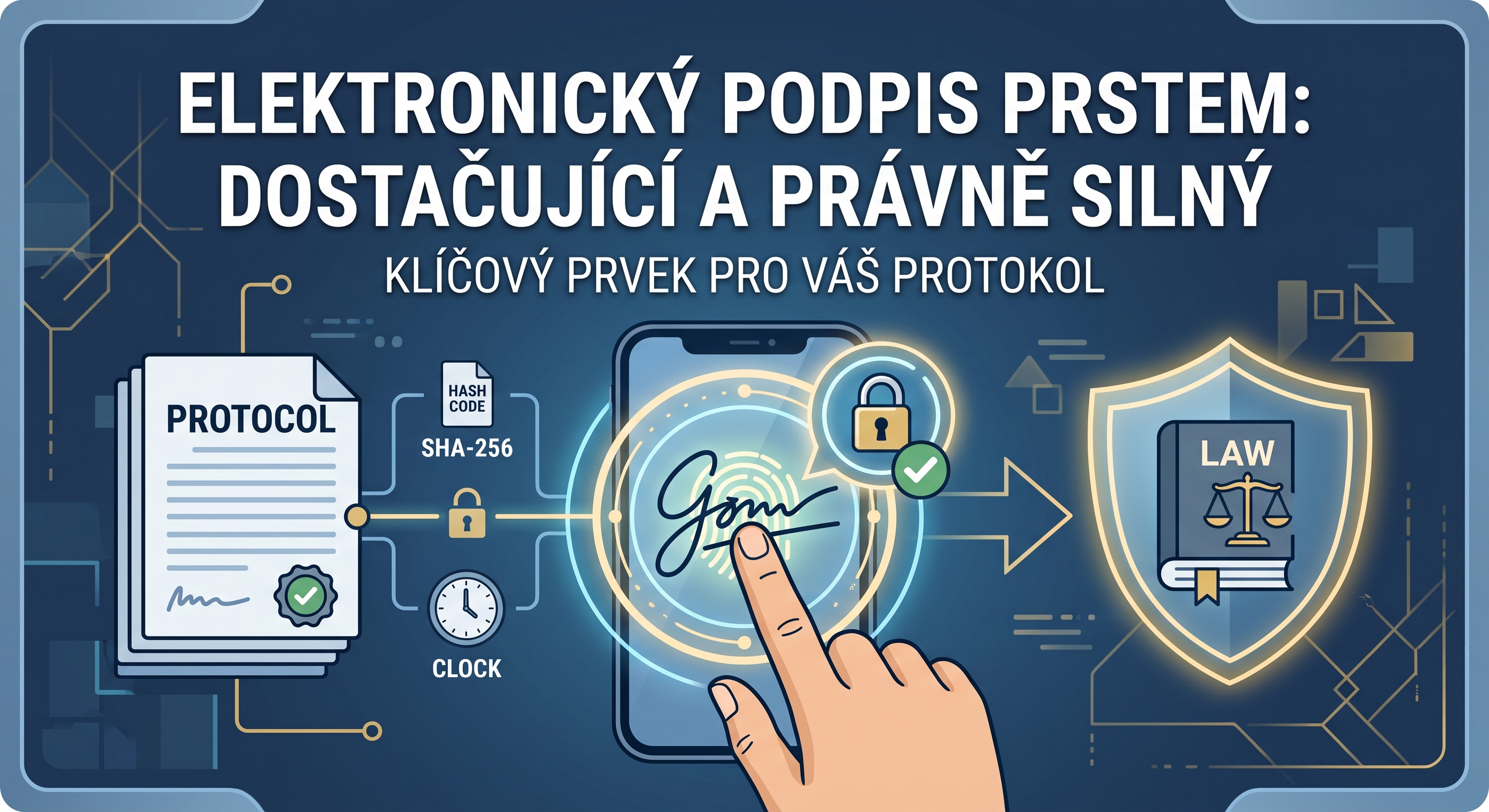 Elektronický podpis předávacího protokolu: co skutečně platí podle eIDAS